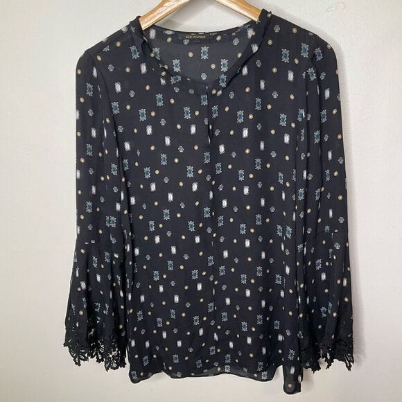 Kobi Halperin Silk Printed Blouse - Picture 2 of 7